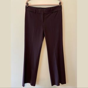 Loft Marisa Trousers size 10 in Eggplant